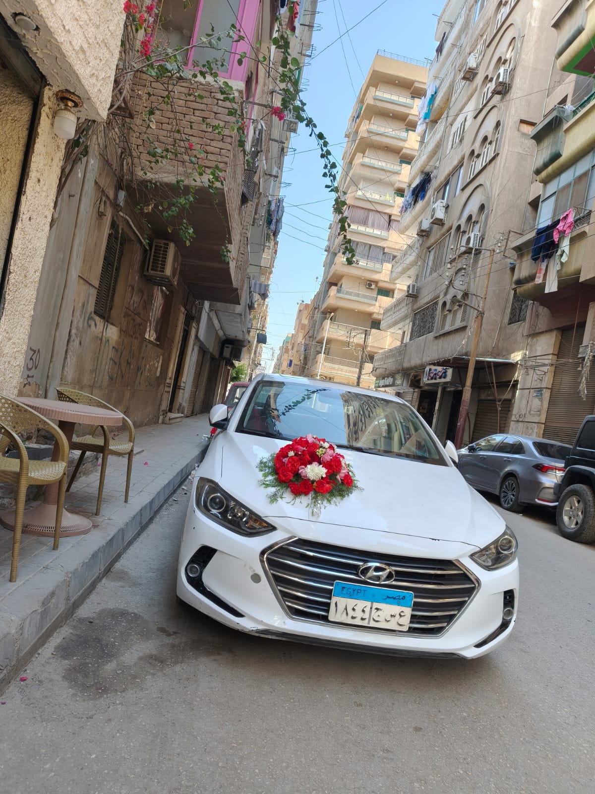 هيونداي إلنترا AD بيضاء زفاف